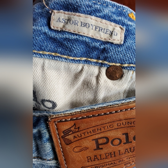 Polo by Ralph Lauren Distressed Blue Jeans - Picture 5 of 9